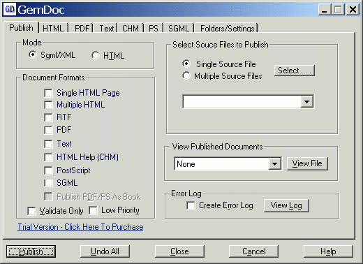 GemDoc Screenshot